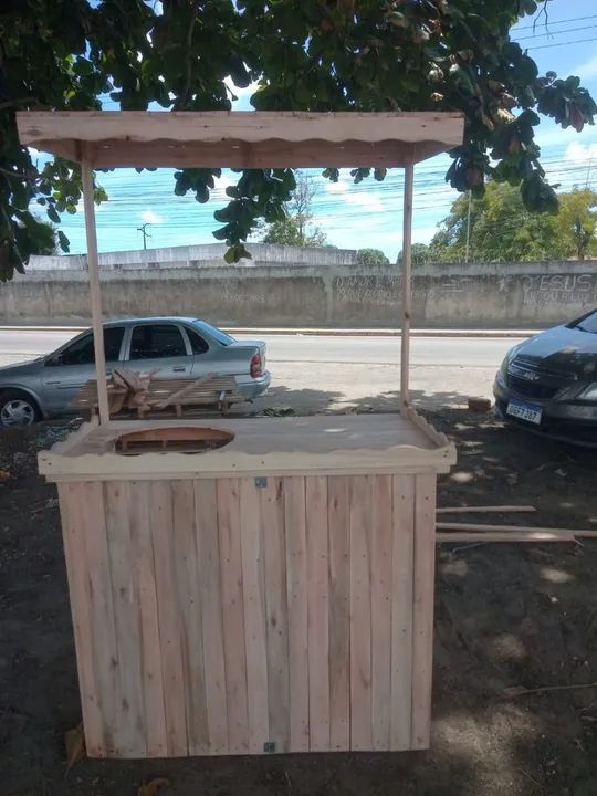 Balcão de pallet desmontável 