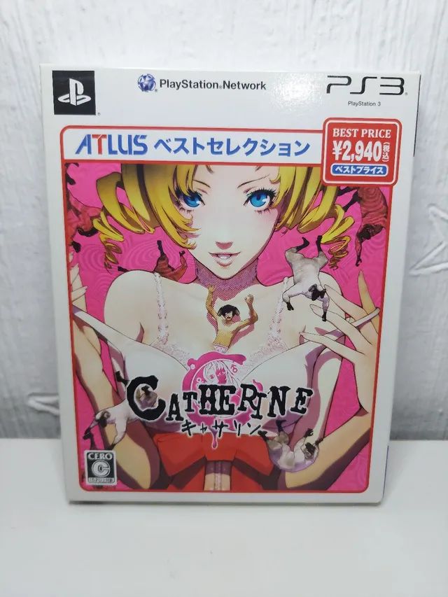 Jogo CATHERINE (Best Selection) Original Japonês de PlayStation 3 Novo Lacrado (CIB)