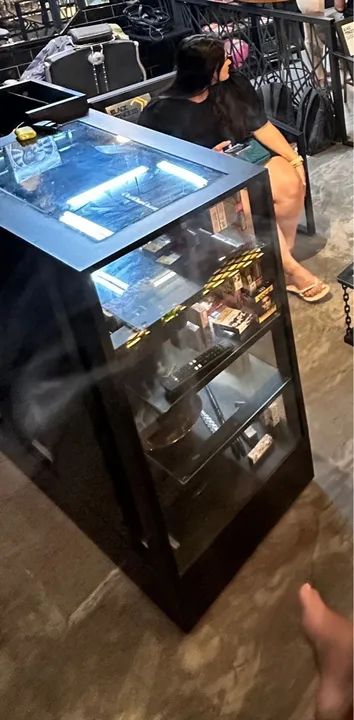 Balcão Vitrine em Mdf e Vidro - Foto 5