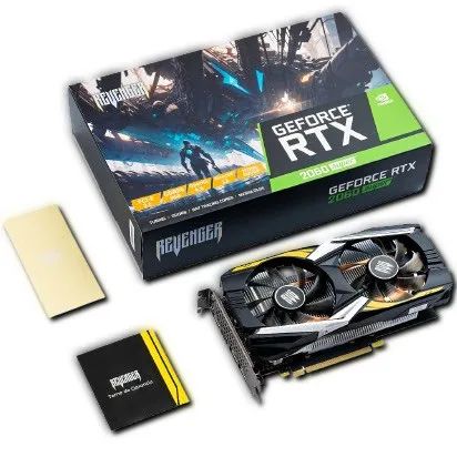 Placa de Vídeo NVIDIA GeForce RTX 2060 Super 8GB GDDR6 Revenger Gamer 