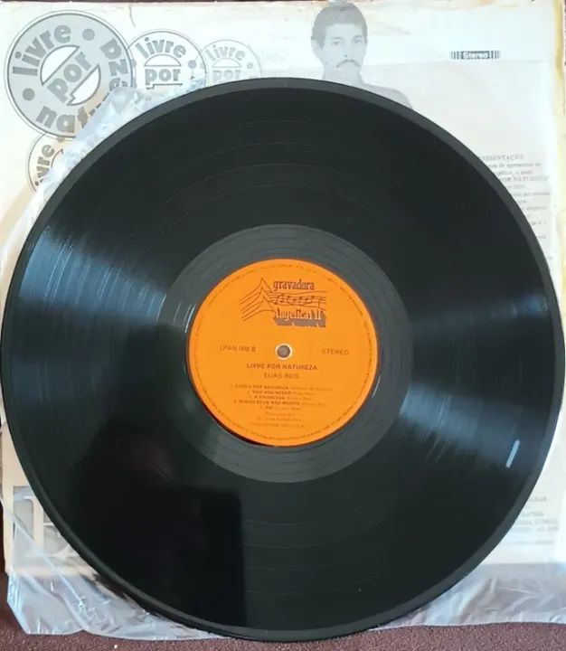 Lp Disco de Vinil Gospel Evangélico - Elias Reis - Livre Por Natureza - Raro - Foto 3