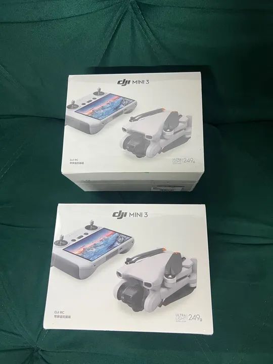 Drone Dji Mini 3 com controle com tela - Lacrado Novo  