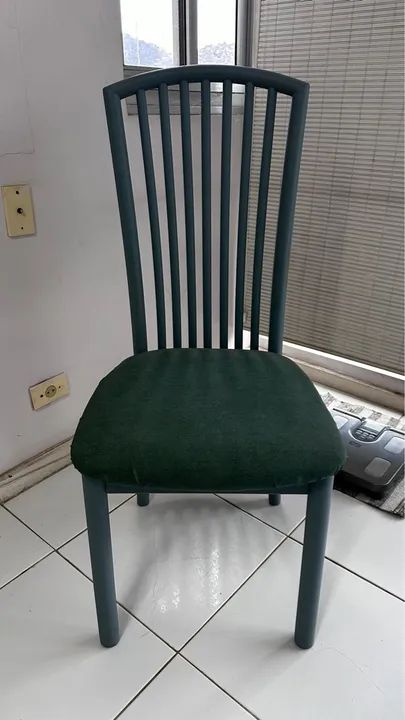 Cadeiras jantar 6 unidades aceito troca - Foto 5