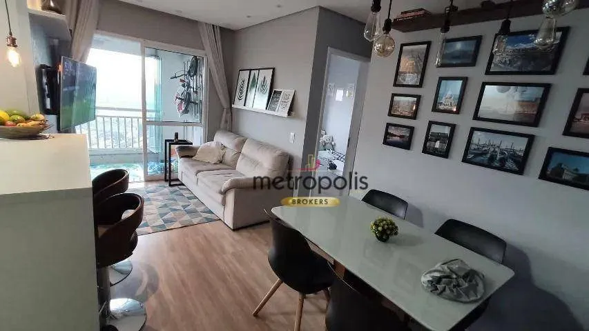 Apartamento à venda, 57 m² por R$ 576.000,00 - Vila Homero Thon - Santo André/SP
