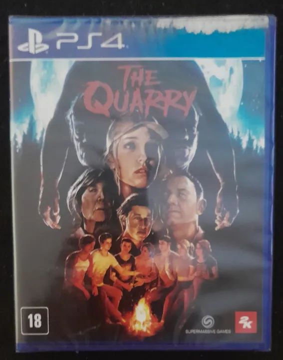 Jogo The Quarry Ps4 Mídia Física Novo Lacrado