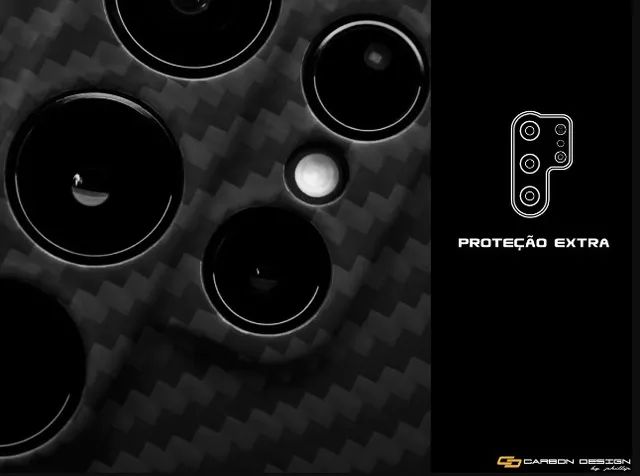Carbon Design S22 Ultra - Capa Shell em Kevlar - Foto 2