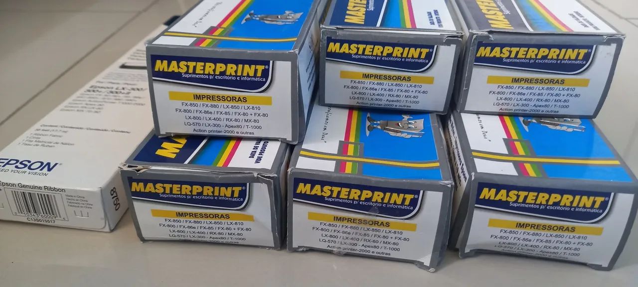 Vendo Kit 13 Fitas Impressora Matricial - Foto 4
