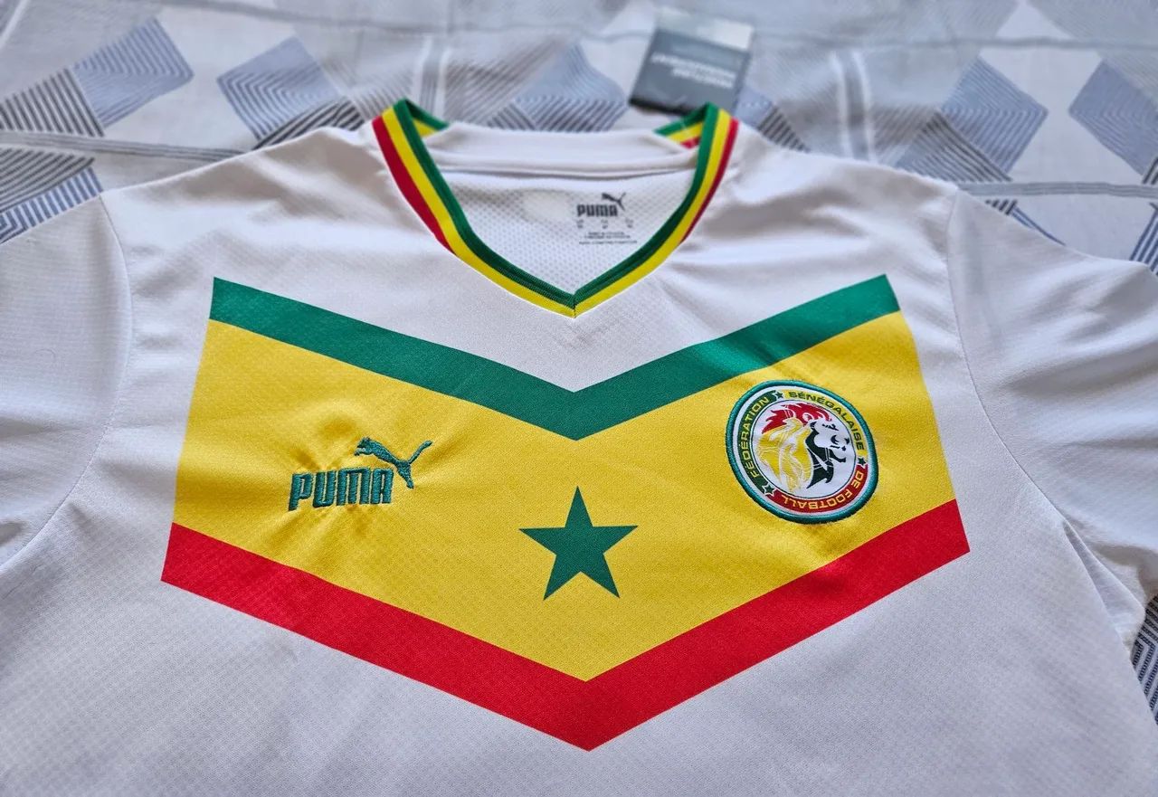 Camiseta Senegal -Tam M - NOVA! - Foto 2