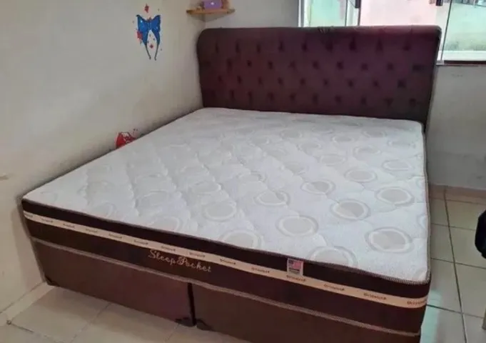 Cama box super king(10x sem juros) colchao e base