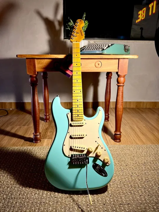 Guitarra PHX Sunset ST-2 Stratocaster Daphne Blue - NOVA