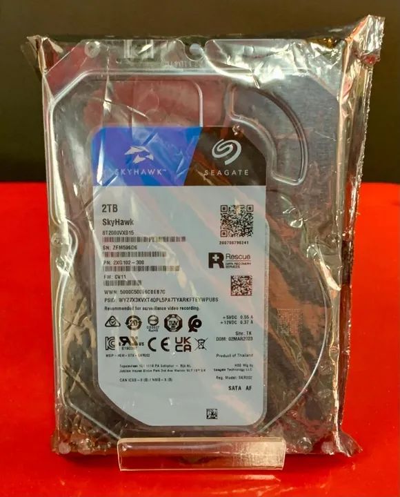 Seagate HD Sata 3 Skywalk 3.5 2TB - Produto Novo, Lacrado com Garantia.