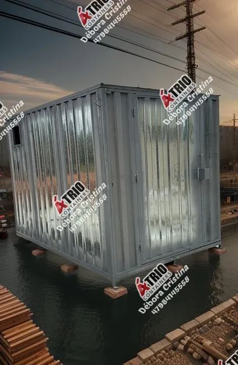 Container acoplavel obra desmontável  - Foto 4