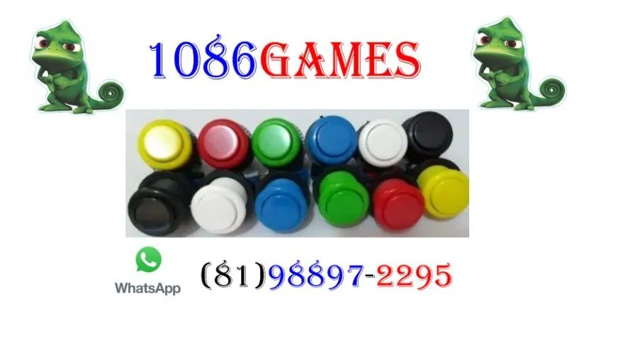 Botões para maquina Flipera e arcade - Foto 3