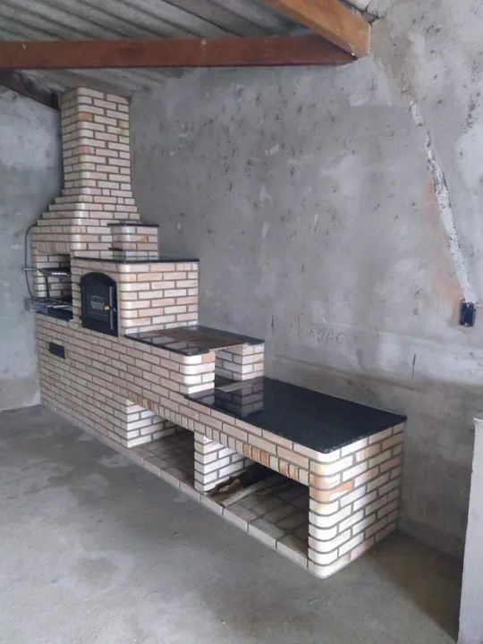 Churrasqueiras com forno e fogão a lenha 