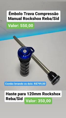 Êmbolo Trava Rockshox Reba/Sid e Haste 120mm Rockshox 