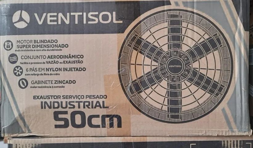 Exaustor axial diâmetro de 40 e 50 cm - Linha Industrial 220V  - Foto 2