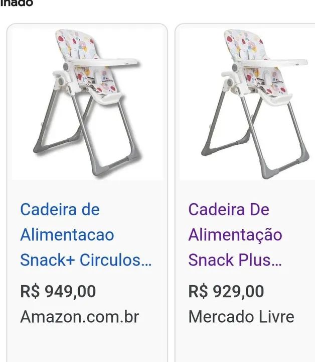 Cadeira de Alimentação Snack Plus - Foto 6