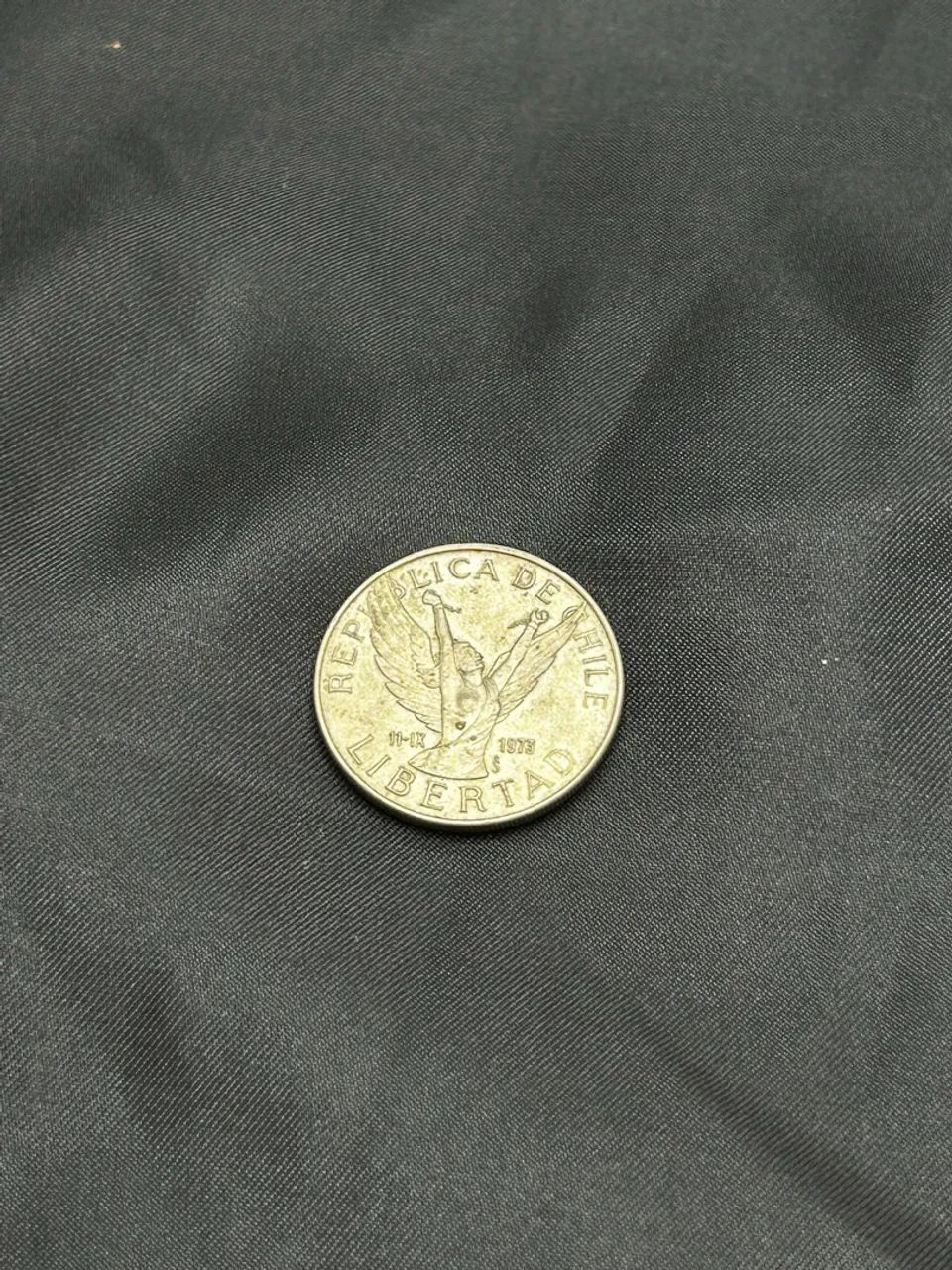 Moedas Chilenas Antigas Colecionáveis kit com 5 - Foto 5