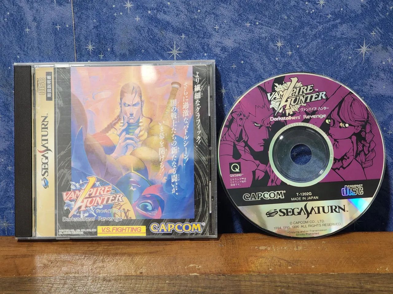 Jogo - Vampire Hunter Darkstalkers Revenge - Sega Saturn - Jogos