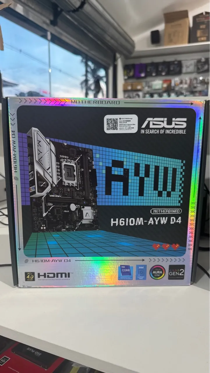 Placa-Mãe ASUS H610M-AYW D4