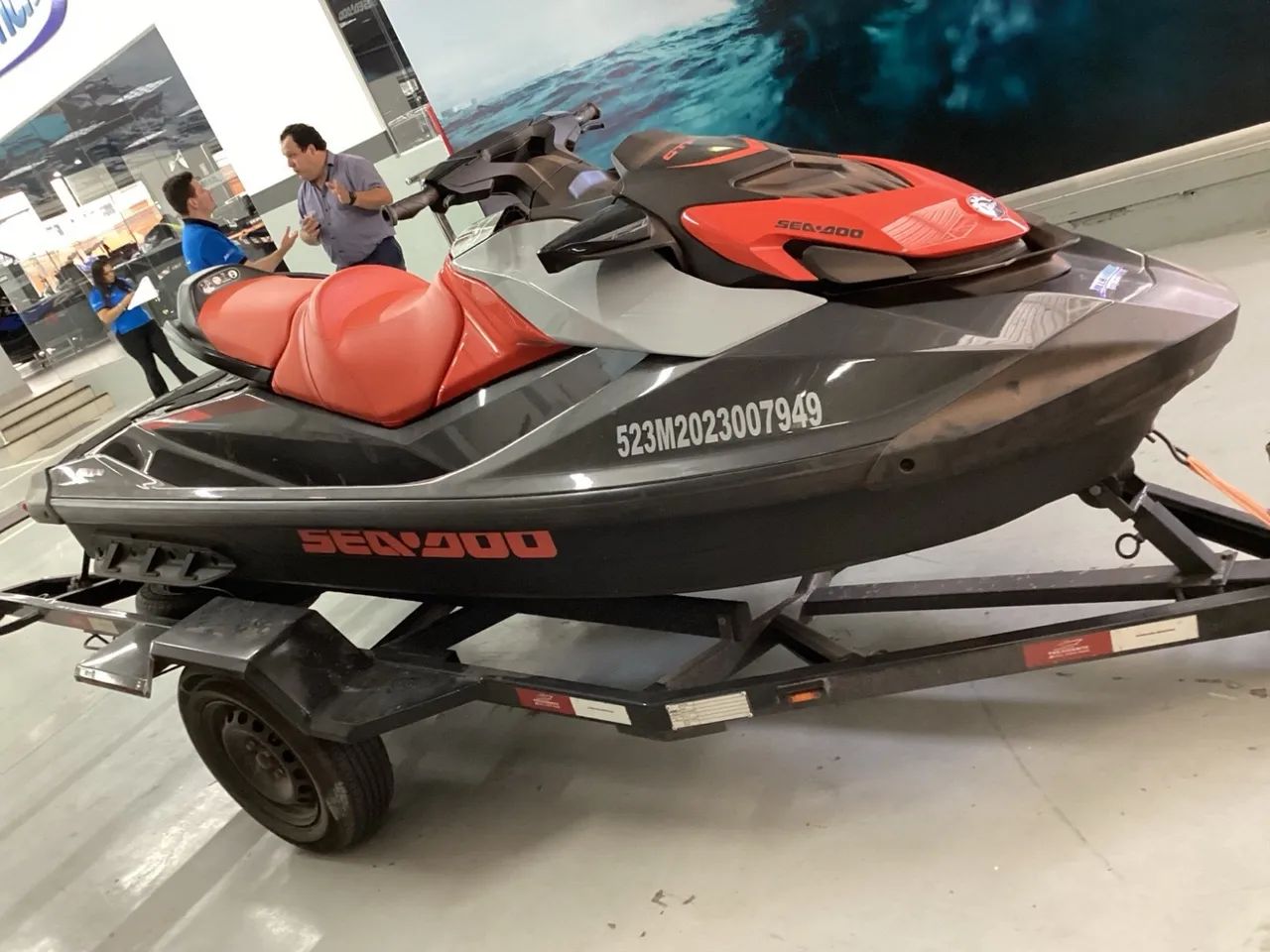 JET GTI SE 130 SEA DOO C/ CARRETA - Foto 2