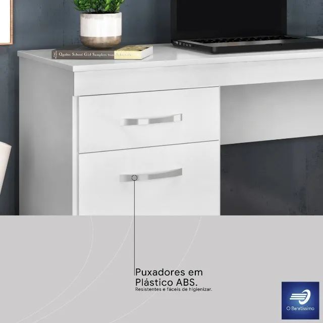 OFERTA Escrivaninha Office 1 Porta 1 Gaveta  - Foto 2