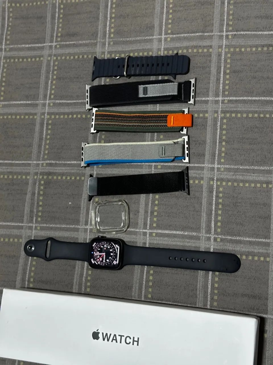 Apple Watch SE 2ª Geração (2022) - 45mm - Modelo A2354 - Cinza - Foto 2