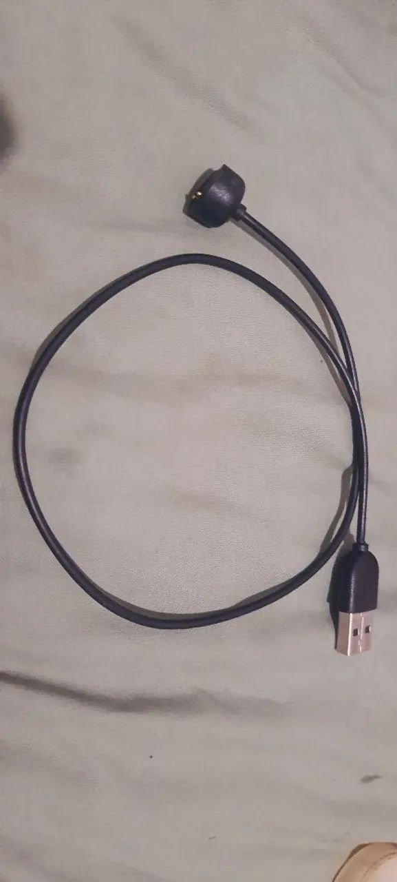 Cabo usb carregador smartwatch xiaomi smart band 7 - Foto 2