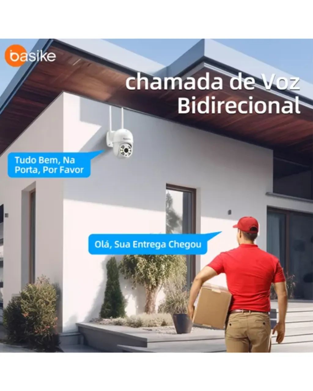 Câmera Wifi Segurança Externa Resistente á Água - Foto 2