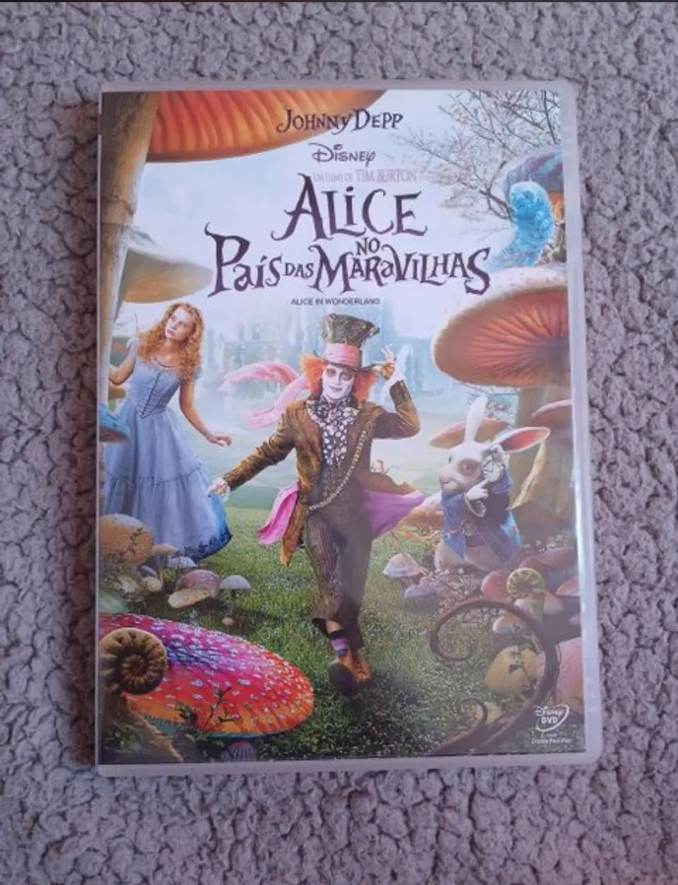 DVD Alice no País das Maravilhas