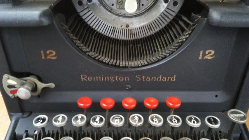 Máquina de escrever Remington - Foto 5