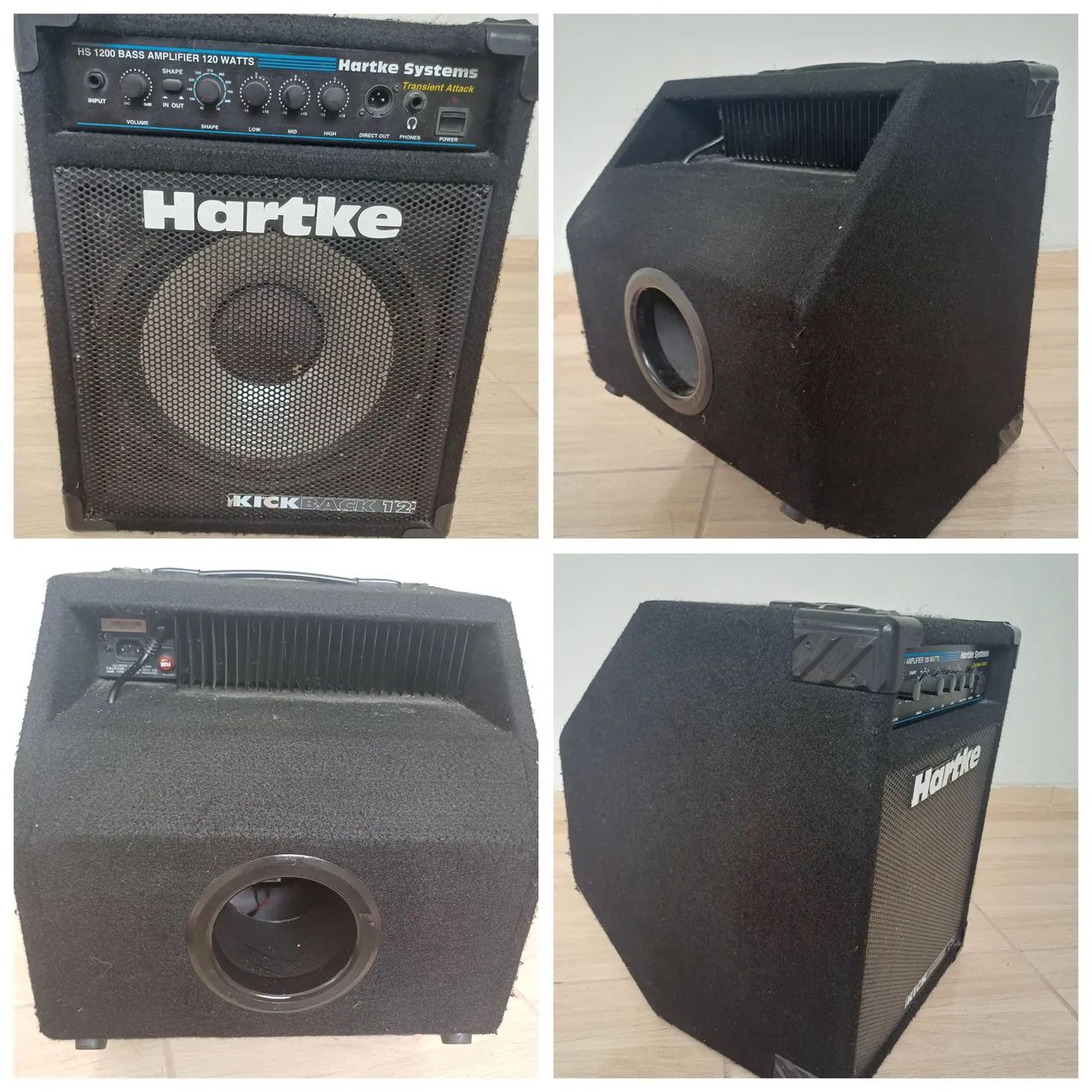 Amplificador para Baixo Hartke Kickback 12 - 120 Watts - Foto 2