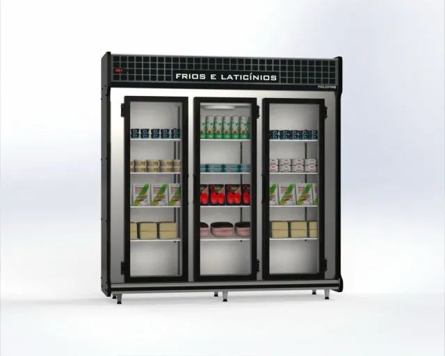 Balcão auto serviço 2,00m - 3 portas - marca polofrio  - Foto 3