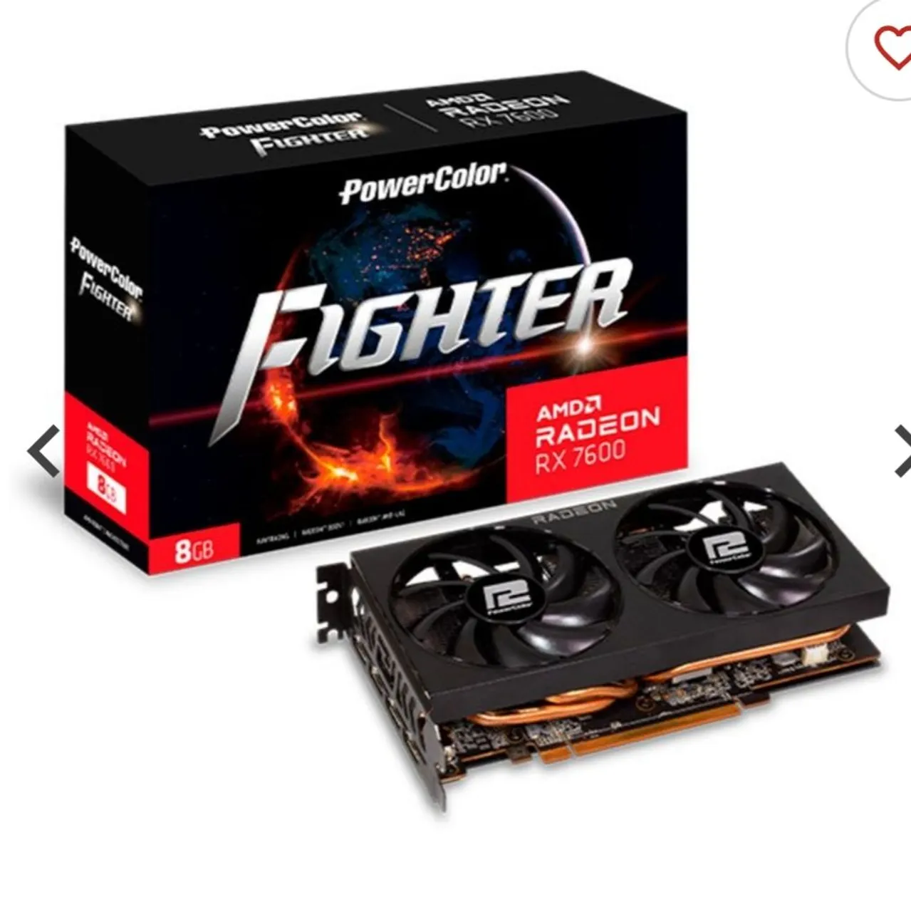 Placa de Vídeo Radeon PowerColor RX6600