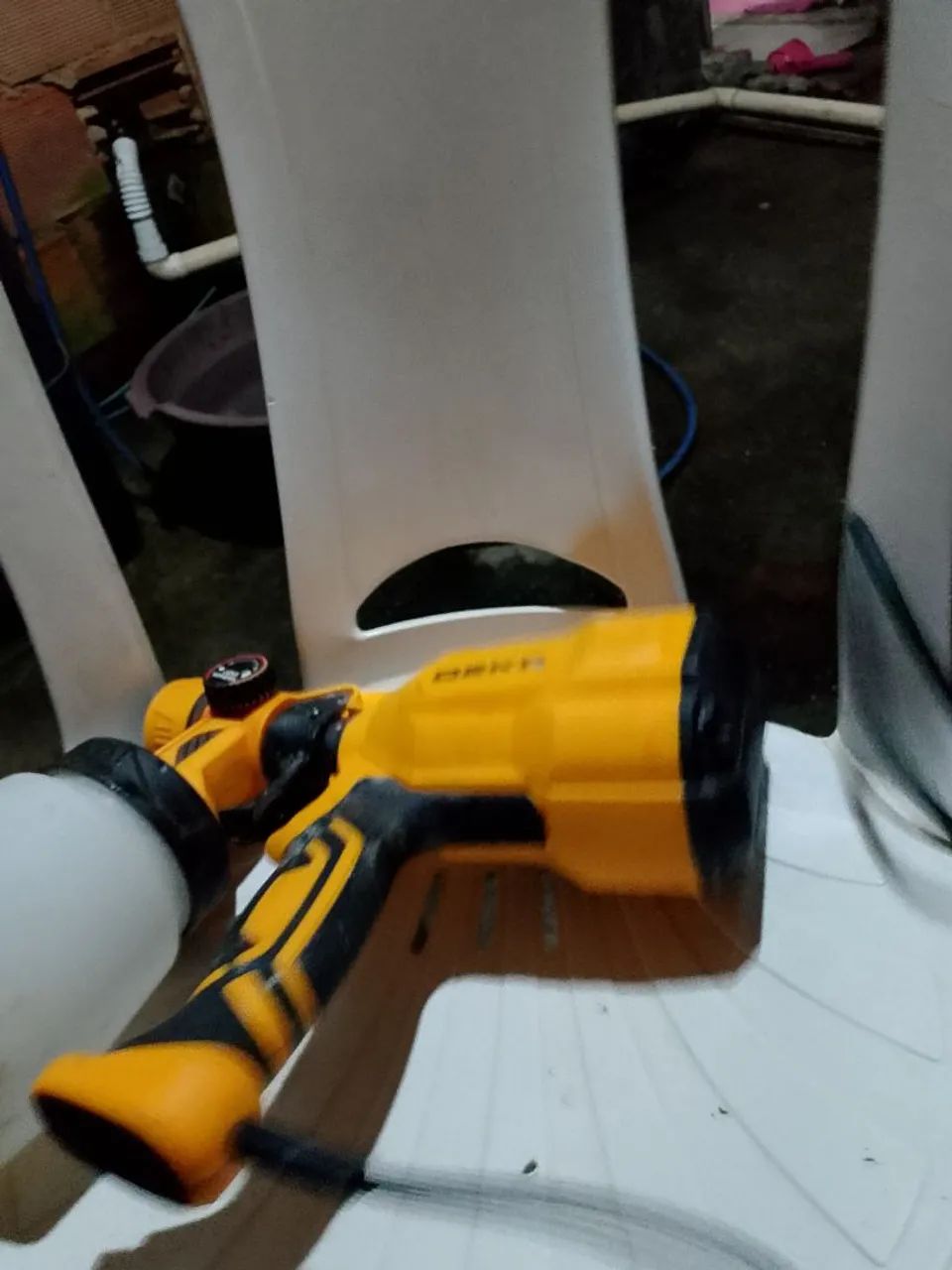 Pistola de pintura e purificador funcionando perfeitamente  - Foto 3