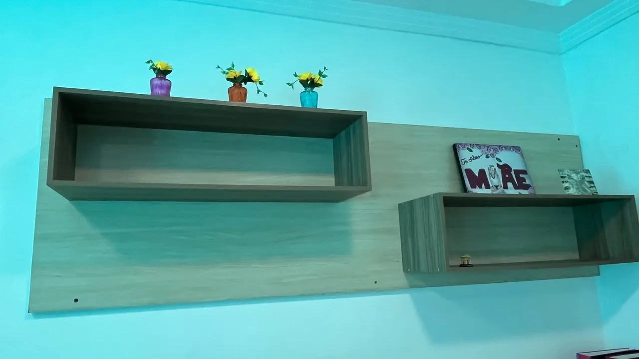 Estante de Escritório em Madeira