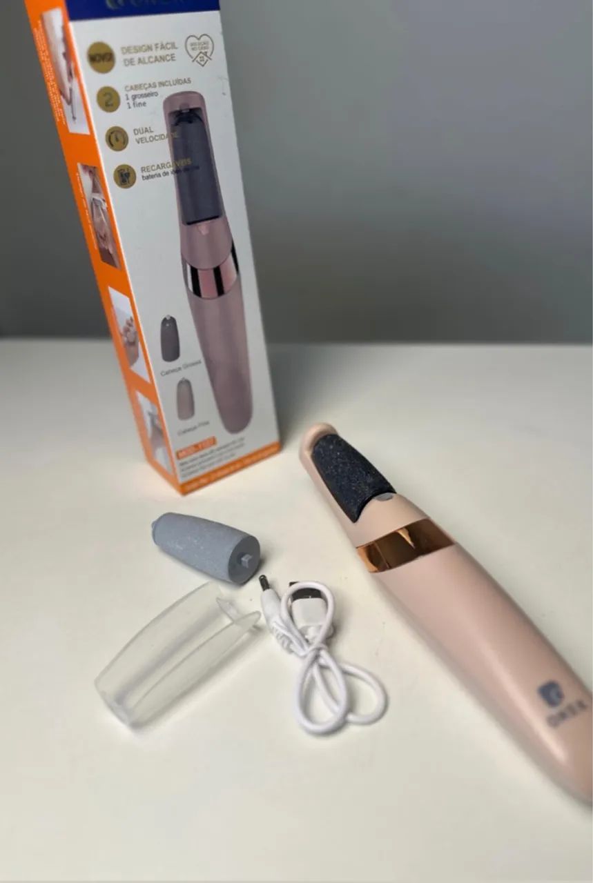 Lixa elétrica para pés 