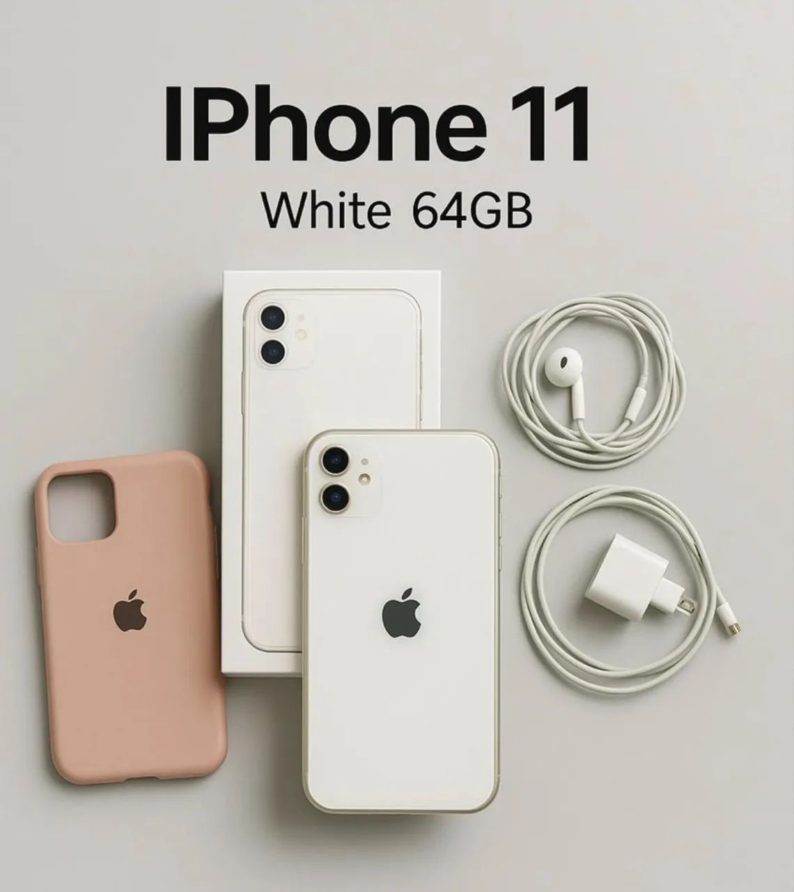 iPhone 11 - White 64GB - Celulares e Smartphones - Jardim Montreal