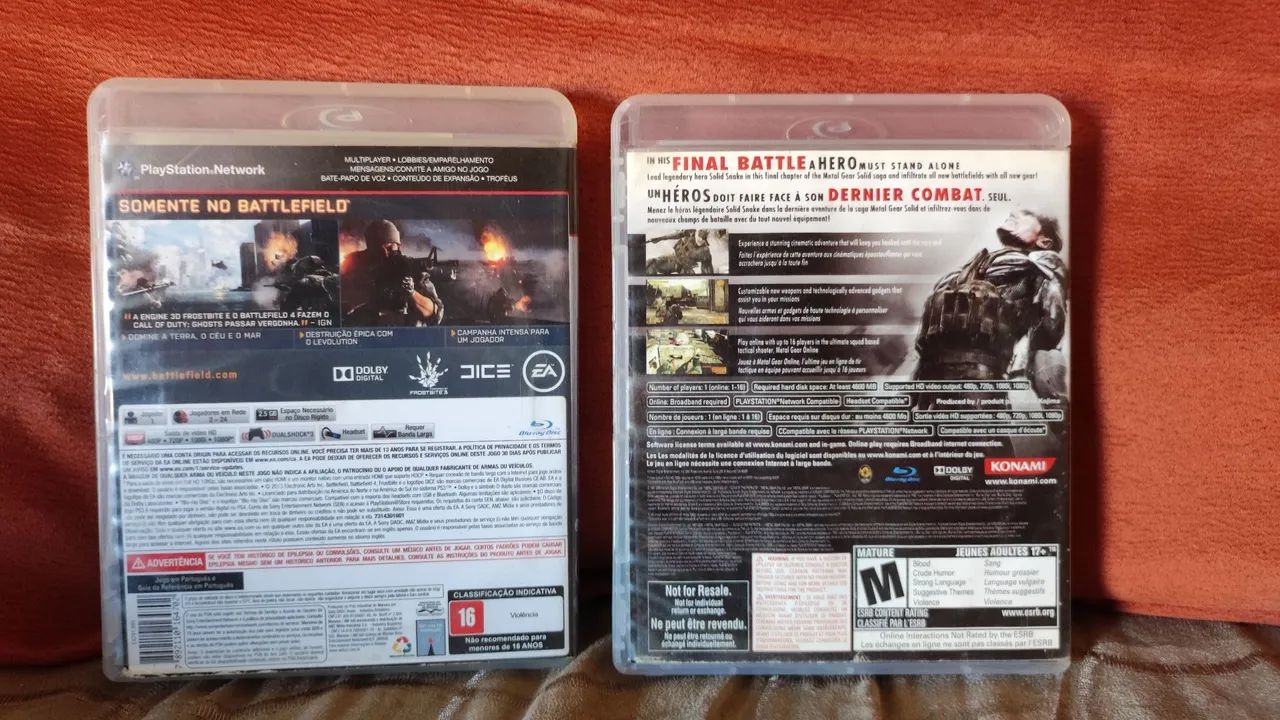 Jogos PS3 Battlefield Metal Gear Solid - Foto 2