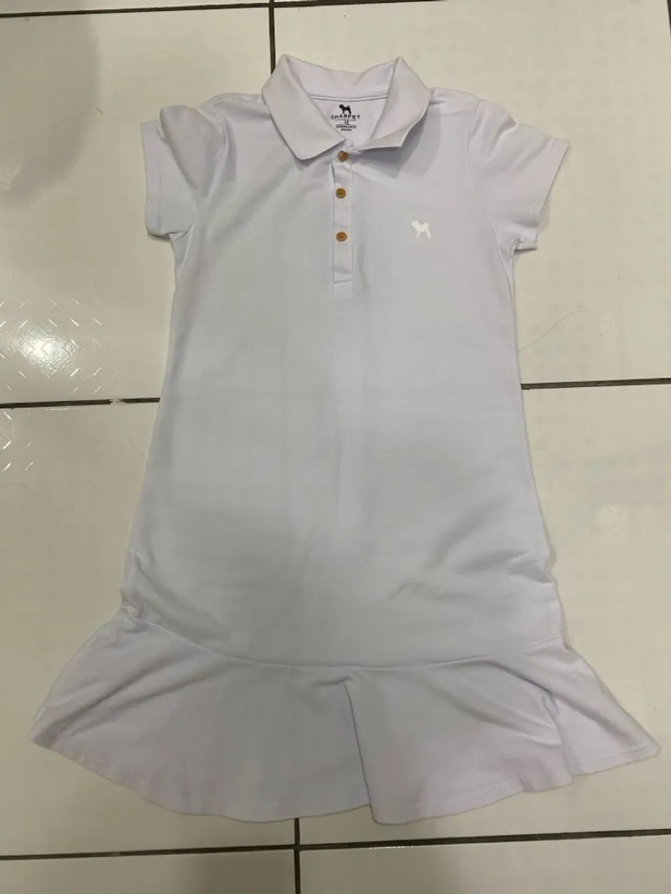 Vestido Infantil Charmy Tamanho 12 Anos - Foto 2