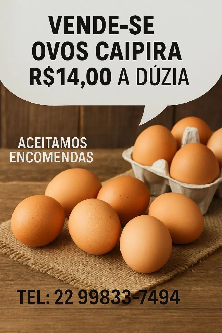 Ovos caipira  - Foto 4