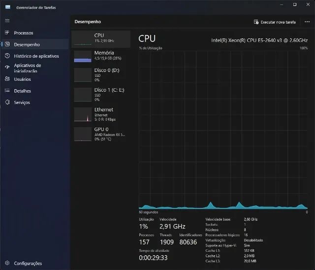 Processador Intel XEON CPU E5-2640 V3 2.60Hz - Foto 2