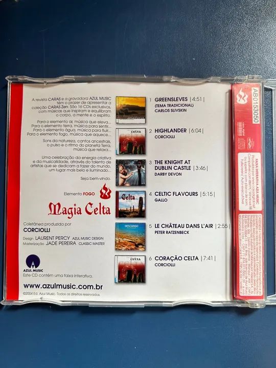 CD Magia Celta - CD Egito Místico- usado  - Foto 3