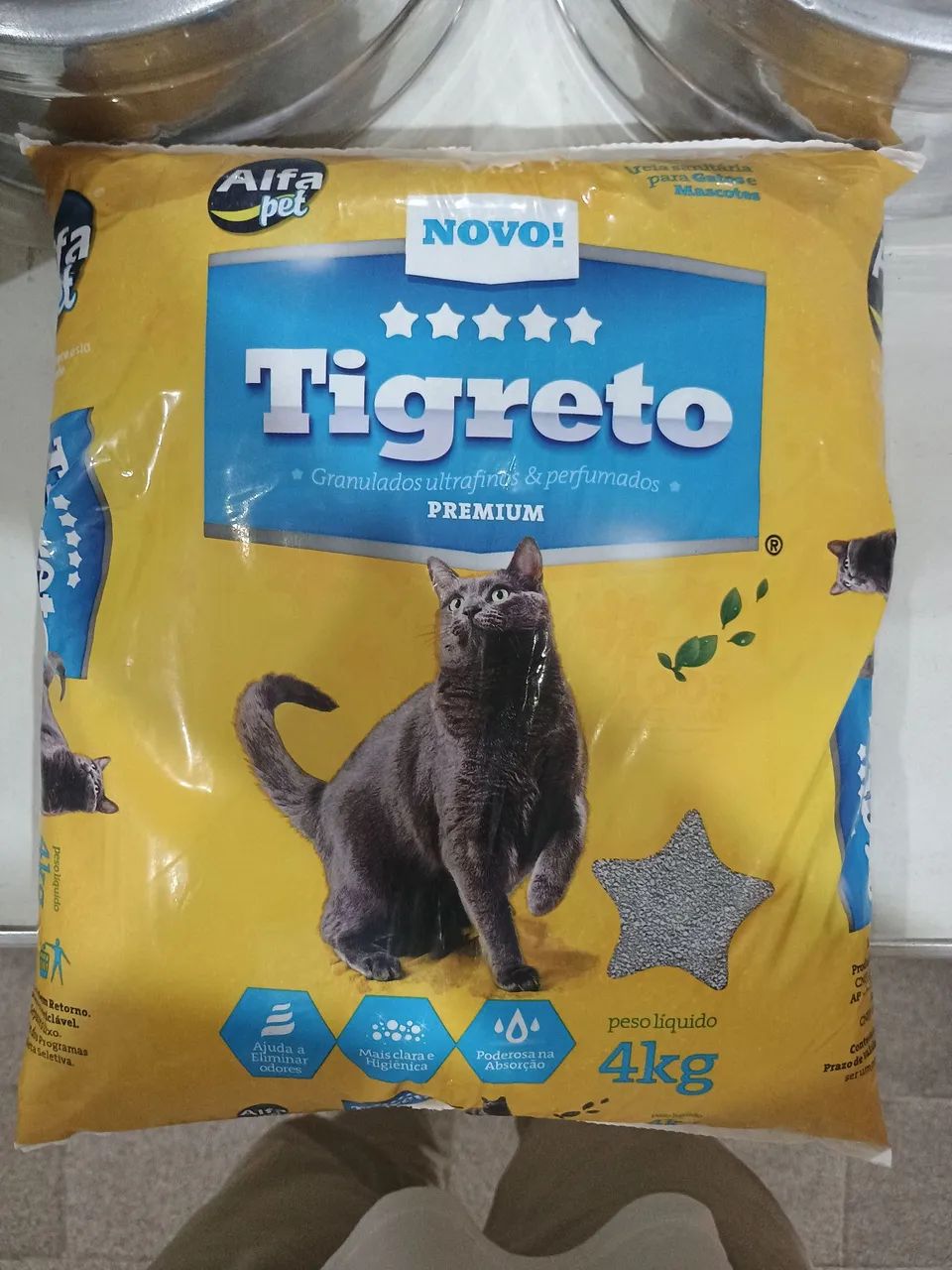 Areia para gato