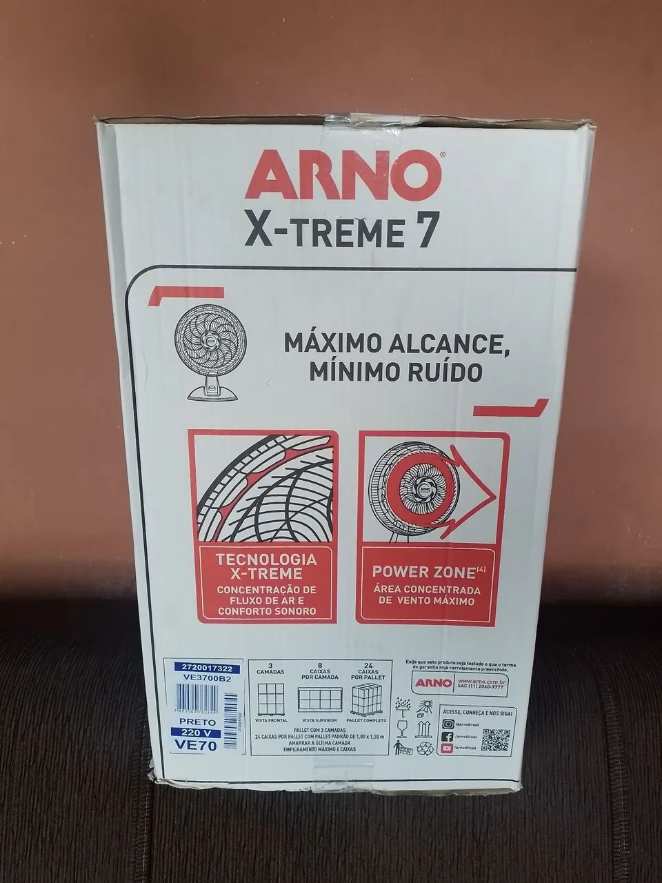 Ventilador de Mesa Arno X-Treme 7 - Foto 2