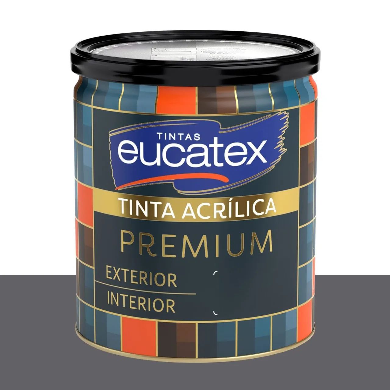 Tinta Acrílica Acetinada Eucatex Brasão 800 ml