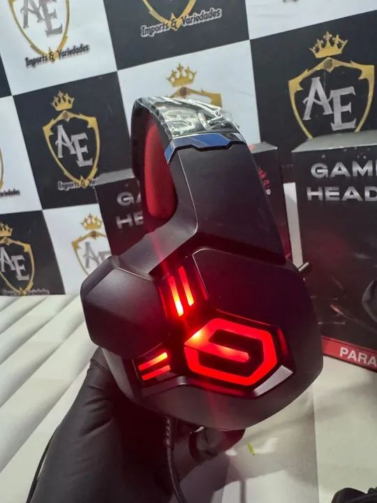 Headset Gamer KNUP KP-FN600 com Microfone - Novo ps4 - Foto 2