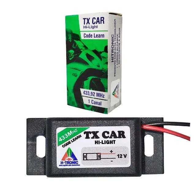 Controle Remoto Prova Dagua para Farol Luz do carro p/ abrir Portao Automatico