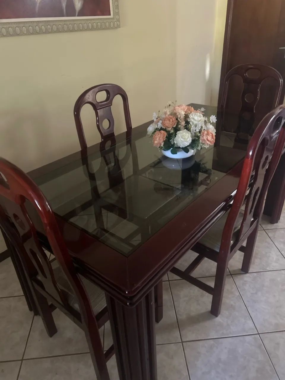 Mesa de Jantar em Madeira Maciça