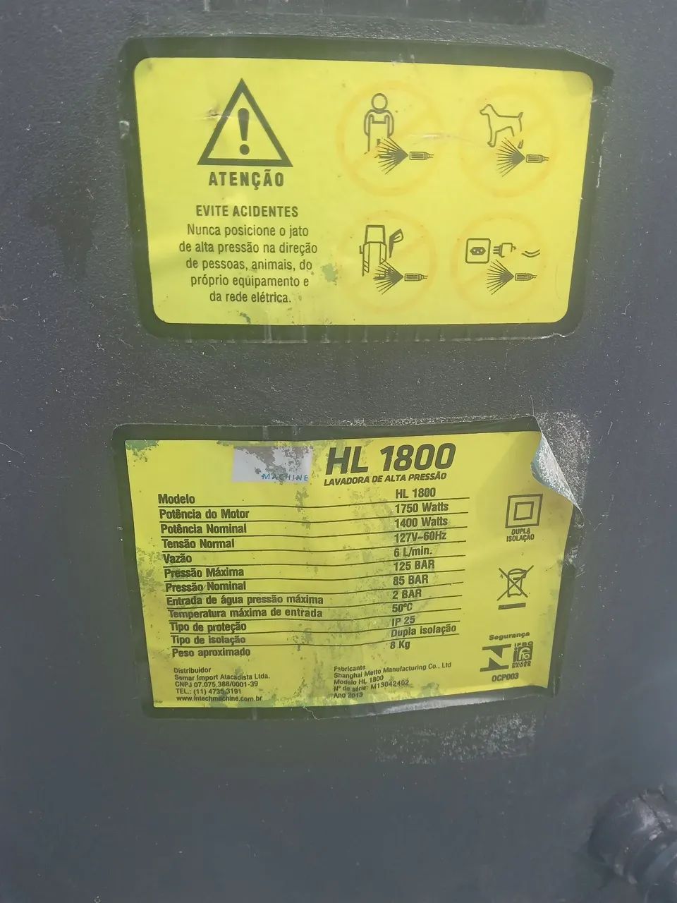Lavadora de alta pressão com defeito - Foto 4